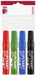 ICO Artip 11 Vízbázisú Kerek Flipchart Marker - 3 mm, 4 Színben