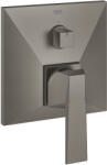  Grohe Allure Brilliant egykaros, 3 utas falba építhető zuhanycsaptelep csiszolt kemény grafit (24099AL0)