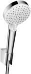Hansgrohe Crometta Vario 9l Porter szett 1250mm, króm/fehér