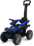 Baby Mix Quad Mega Prime EVA bébitaxi tolókarral, kék