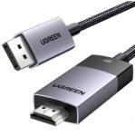 UGREEN DisplayPort to HDMI kábel Ugreen DP115, 8k 60 Hz, 2m (fekete)