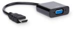 Akyga átalakító adapter kábellel AK-AD-42 HDMI (férfi) / VGA (női) 15cm