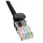 Baseus PATCH CORD UTP Baseus Cat5, fire din cupru, round cable, viteza maxima 1 Gbps, PVC, 2m, negru B00133206111-03 (timbru verde 0.08 lei) - 6932172637033 (B00133206111-03)