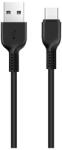 hoco. X20 USB kábel (A dugó / C dugó, 2 m, fekete) (X20_TYPE-C_2M_B)
