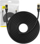 Baseus Hálózati kábel Cat. 8, Ethernet RJ45, 40 Gbps, 10m (fekete)