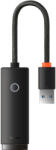 Baseus USB - RJ45 (1000 Mbps) átalakító adapter (WKQX000101) fekete