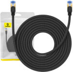 Baseus Ethernet RJ45 fonott hálózati kábel cat. 7, 10 Gbps, 10m (fekete)