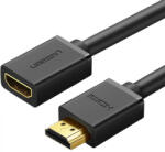 UGREEN HD107 10145 HDMI (Male) - HDMI (Female) 4K Kábel 3m - Fekete