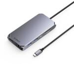 ORICO ORICO-XCR-X33-GY-BP 12in1 Type-C USB3.0 x2/USB2.0/USB3.0 tip C/HDMI2.0/DP1.4/PD100W/TF/SD/RJ45/3.5mm dock (ORICO-XCR-X33-GY-BP)
