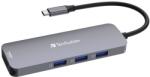 Verbatim USB-C Pro Multiport Hub CMH-08, 8 Port /HDMI, USB-A, USB-C PD, SD, microSD slot/, Silver (32151)
