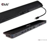 Club 3D Notebook Dokkoló - CSV-1565 (100W, USB-C to 5xUSB-A Gen 1, 2x USB-A 2.0, HDMI, DP, VGA, RJ45, Micro SD, 3, 5 Jack) (CSV-1565) - wincity