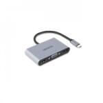DICOTA USB-C Apa - HDMI/DisplayPort/VGA/USB-A/USB-C Anya Adapter (D32064)