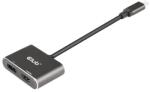 Club 3D Hub USB Club 3D - CSV-1552 (3.2 USB-C Gen 1 către DisplayPort, HDMI, 4k60Hz) (CSV-1552)