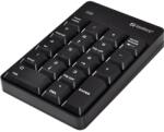 Sandberg Billentyűzet Vezeték Nélküli - Wireless Numeric Keypad 2 (numerikus billentyűzet; fekete) (630-05) - digitalgo