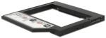 Delock SATA HDD/SSD keret notebook optikai meghajtó helyére (9, 5 mm) (62669)