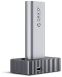ORICO M. 2 SSD Dokkoló - IT18C3-GY (M. 2 NVMe - USB-A/C, Max. : 8 TB, Max. : 10Gbps, szürke) ORICO-IT18C3-GY-BP (ORICO-IT18C3-GY-BP)