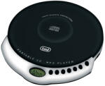 Trevi CMP 498 Hordozható CD Lejátszó - Fekete/ezüst (CMP498)