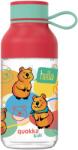 QUOKKA BPA mentes műanyag kulacs pánttal ICE KIDS Happy 430ml - Quokka