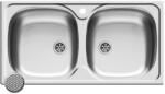 Pyramis Chiuveta pentru bucatarie Pyramis inox E78 2B 78x43, 5 LN Cod: 100139301 (100139301) Chiuveta