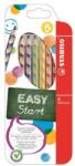 STABILO Easycolours Színes Ceruza Készlet - Háromszögletű, Balkezes, 6 Szín (331/6)