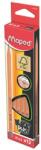 Maped Grafitceruza, H, háromszögletű, MAPED "Black`Peps" - 12db (IMA850025D)