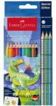 Faber-Castell FABER CASTELL Grip színesceruza készlet - 10+3 színű - dinós (JS-201545)