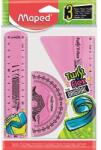 Maped Twist N Flex Vonalzó Készlet - Műanyag, 3 Darabos, Hajlítható (895024)