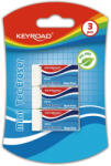 Keyroad Radír, PVC mentes 3 db/bliszter Keyroad Tec Eraser (38469) - printsisters