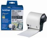 Brother DK-11202 Öntapadós etikett cimke tekercsben 62mm x 100mm (300 db) (DK11202)