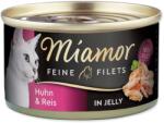 Miamor Feine Filets Adult csirkével és rizzsel zselében 100g konzerv