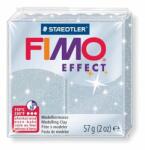 FIMO Effect Gyurma - 57 g, Égethető, Csillámos Ezüst (8010-812)