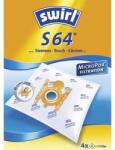 Swirl Porszívó zsák Swirl S64 S66 Micro 4 db