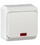 Schneider Electric Schneider Prima 1 Pólusú Csatlakozó Háttérvilágítással Fehér WDE001014 (WDE001014)