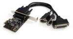 StarTech PEX2S1P553B PCIe DB-25 és 2x DB-9 Portos Bővítő (PEX2S1P553B)