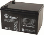 DIAMEC DM12-12 12V 12Ah zselés ólom akkumulátor gondozásmentes (DM12-12)