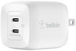 Belkin Incarcator Belkin 45W DUAL USB-C GAN Alb (BEL-0286)