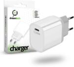 dreamtech Charger White 20W (QC3.0) Type C hálózati gyors töltő adapter