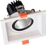 ELMARK Spot LED, 138x138, H98, Mobil, 15W, 230V, Lumina Neutra, (4000K), Alb (92DL81F1540/WH)