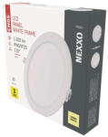 EMOS LED süllyesztett lámpatest NEXXO, kerek, fehér, 18W, meleg fehér (ZD1144) - scom