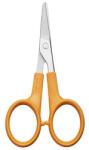 Fiskars Olló, körömvágó, 10 cm, egyenes, FISKARS "Classic", narancssárga (IF9806) - jatekotthon