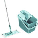Leifheit floor wiper set Combi M micro duo (green, with cleaning bucket Combi M and squeegee) (00073772) - 24mag