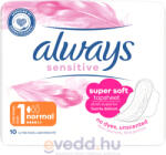 Always Sensitíve 10Db Egészségügyi Betét