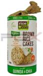 RiceUP! Gluténmentes Rice Up Chia Magos Barna Rizses Puffasztott Szelet 120g