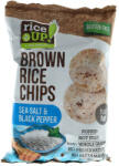 RiceUP! Barnarizs Chips Sós+bors Gm