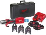 Milwaukee M18 ONEBLHPT-302C TH-SET M18 FORCE LOGIC SZÉNKEFE NÉLKÜLI PRÉSGÉP ONE-KEY TECHNOLÓGIÁVAL (MI-4933478307)