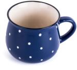 4home Dots kerámia bögre 230 ml, kék, kék, 230 ml