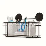 Compactor Fali polc Bestlock Black, 30 x 15 x 20, 5cm, nagy