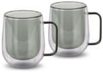 Lamart LT9123 2 darabos Tea Vaso pohárkészlet, 250ml, fekete, fekete