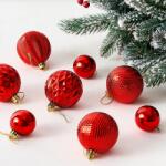4home Holly karácsonyi díszkészlet 39 db