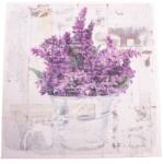 4-Home Levendulás Vintage vászonkép, 28 x 28 cm